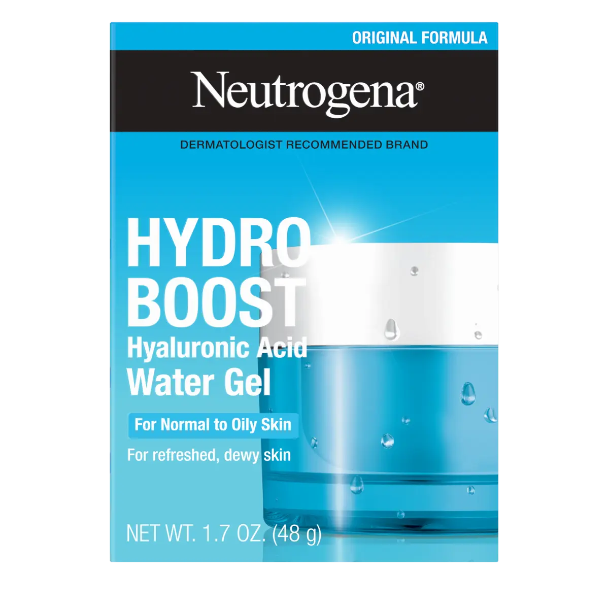 Neutrogena® Hydro Boost Hyaluronic Acid Water Gel with Signature Fragrance 1.7 Oz